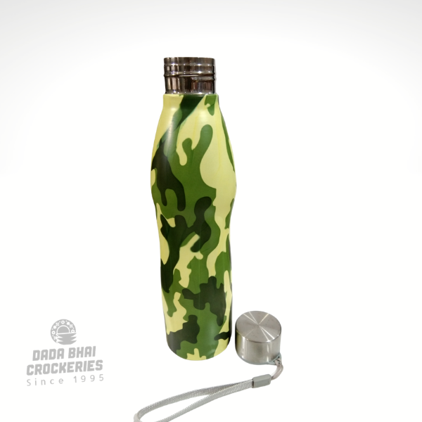 Multi-color Military Print Stainless-Steel-Sports-water-bottle