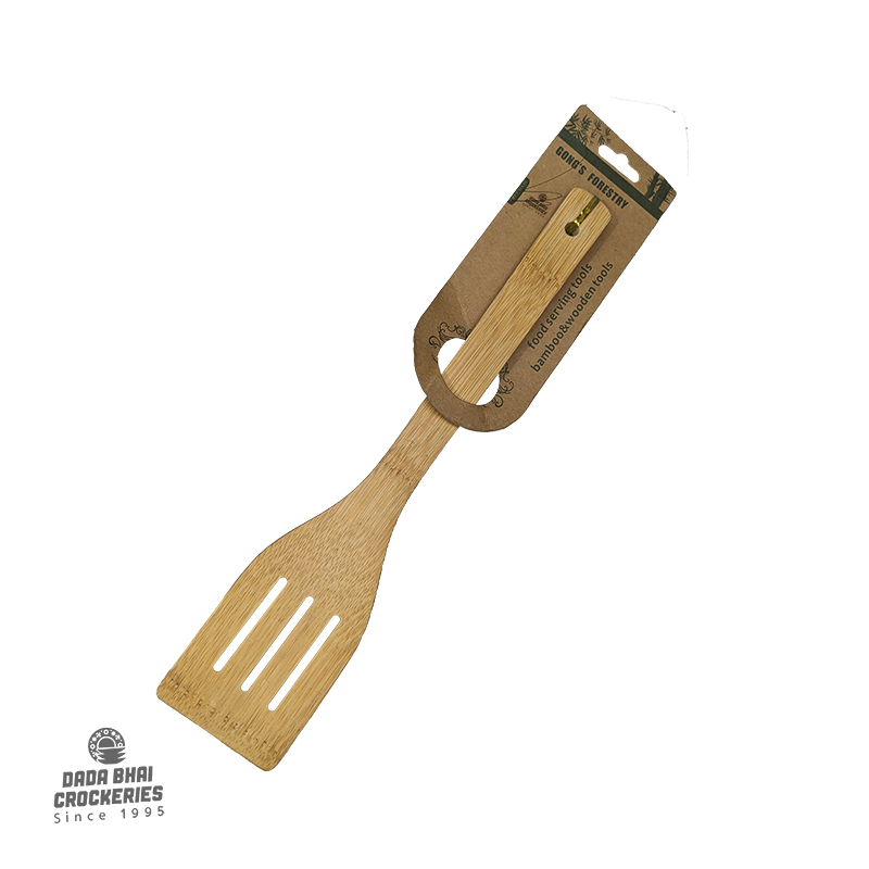 Bamboo & wooden-frying-spatula