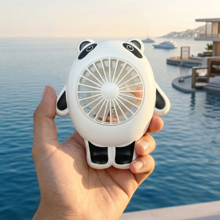 Mini-Rechargeable-Panda-Fan
